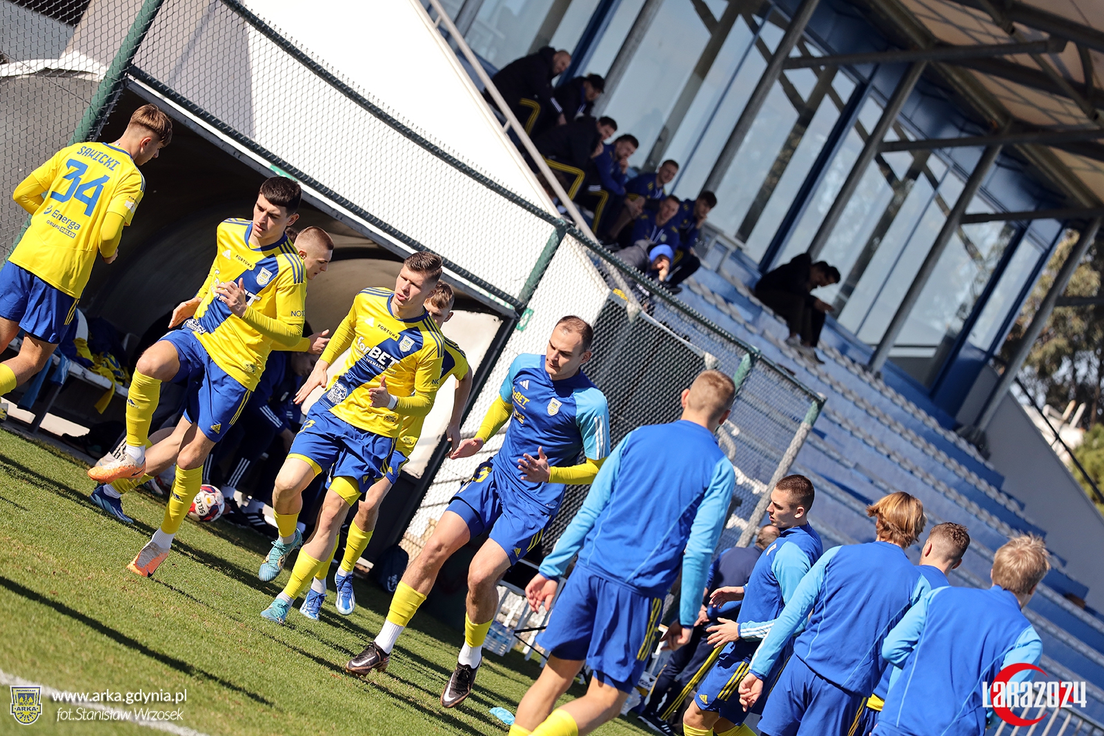 Zdjęcie Sparing: Arka Gdynia - FC Struga