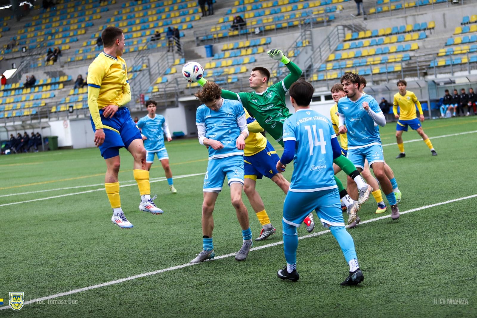Zdjęcie Makroregionalna Liga Juniorów U19: Arka- Błękitni Stargard