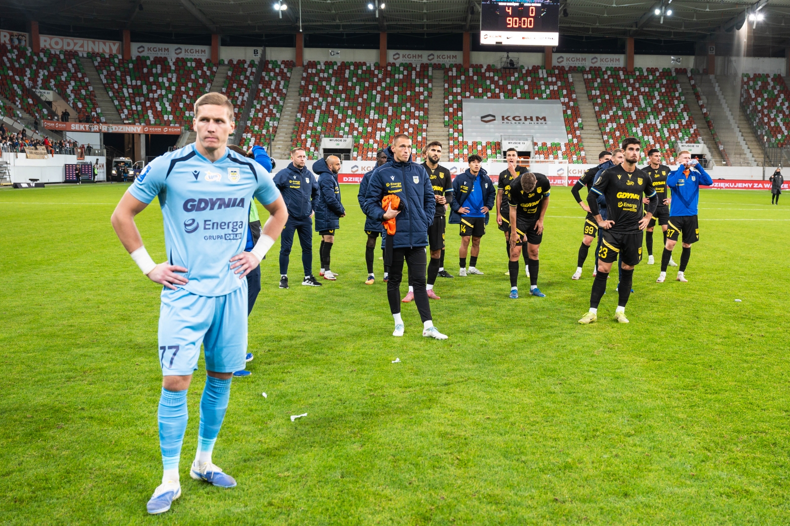 PKO BP Ekstraklasa: Zagłębie Lubin - Arka Gdynia