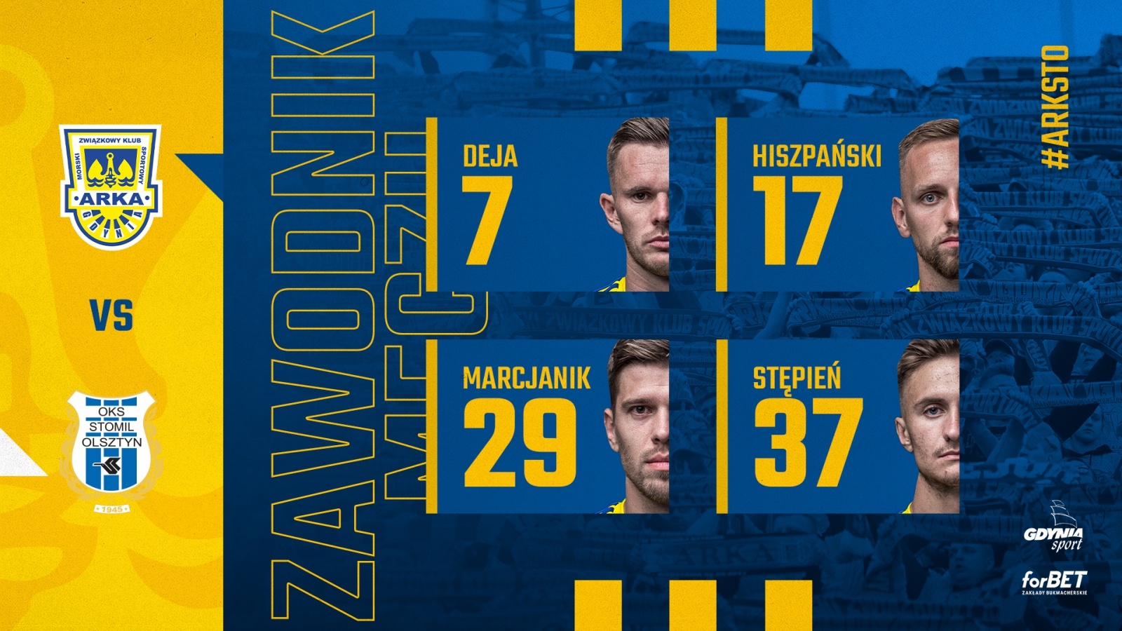 Fortuna 1 liga: Arka Gdynia - Stomil Olsztyn 6:0!-image
