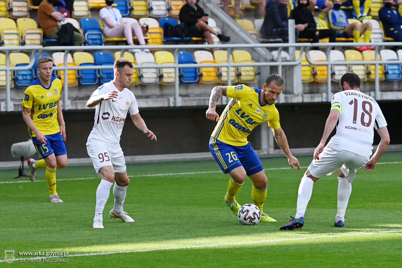 Centrum meczowe: Zagłębie Lubin - Arka Gdynia-image