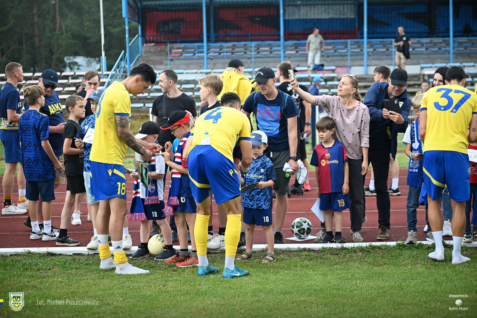 Pogoń Lębork - Arka Gdynia 0:4. Sparing i spotkanie z kibicami-image