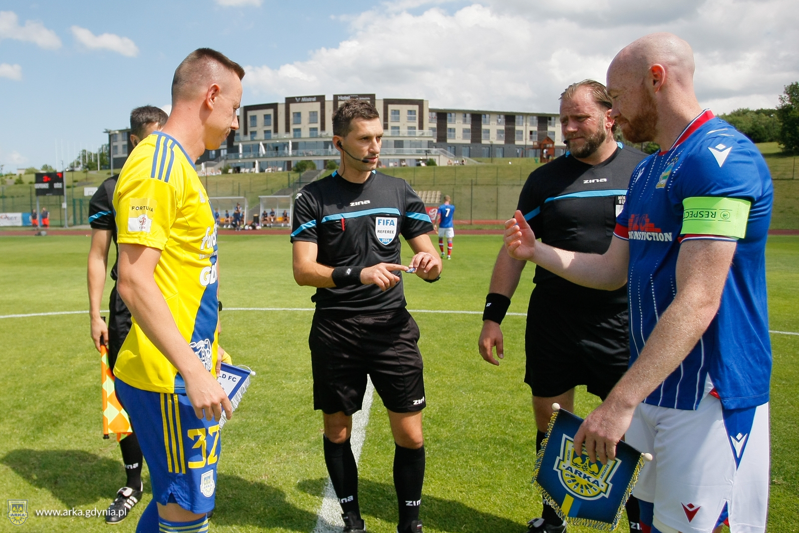 Zdjęcie Sparing nr 1: Arka Gdynia - Linfield Belfast