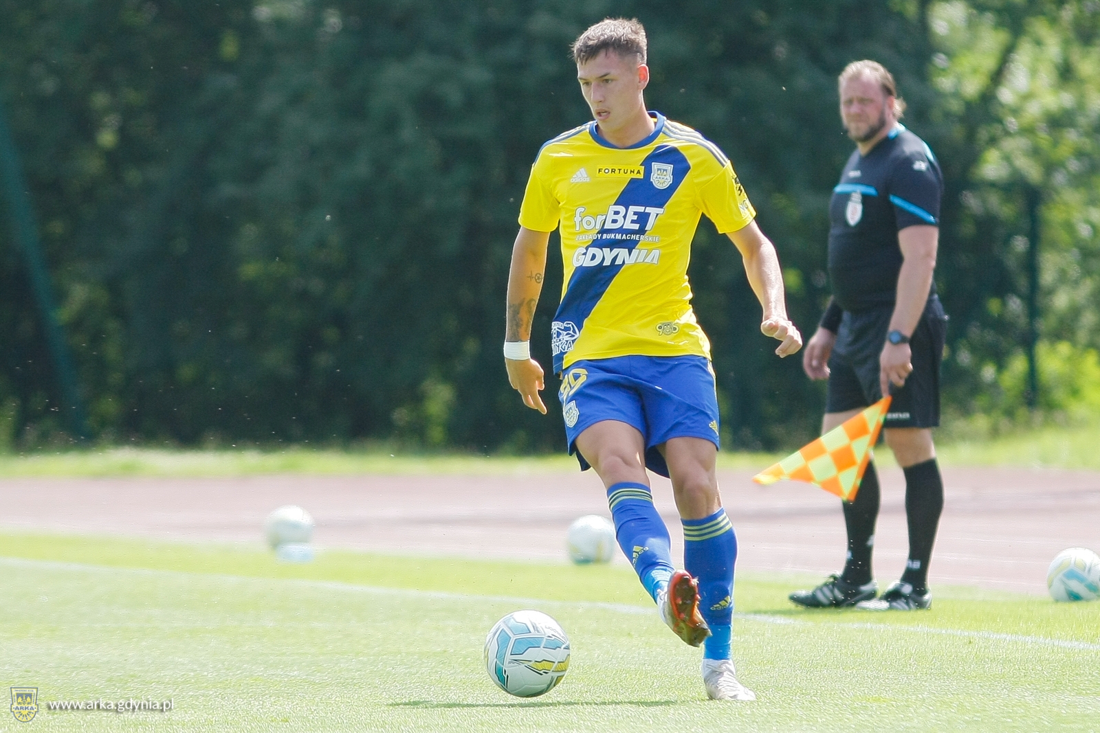 Zdjęcie Sparing nr 1: Arka Gdynia - Linfield Belfast